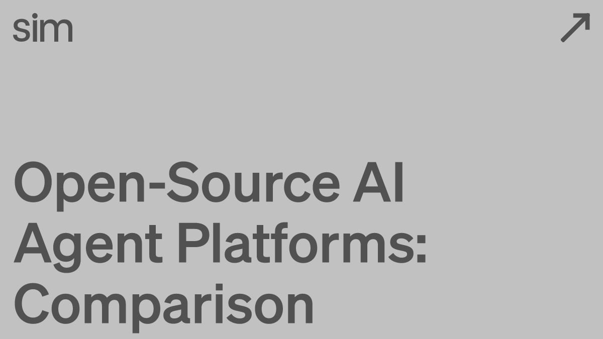 Open-Source AI Agent Platforms: Comparison